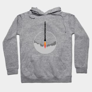 clarinet rocket Hoodie